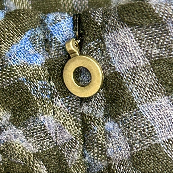 Crea Concept Blue Knit Top & Wool Blend Plaid Skirt Set (EU 42/44) - Picture 7 of 8